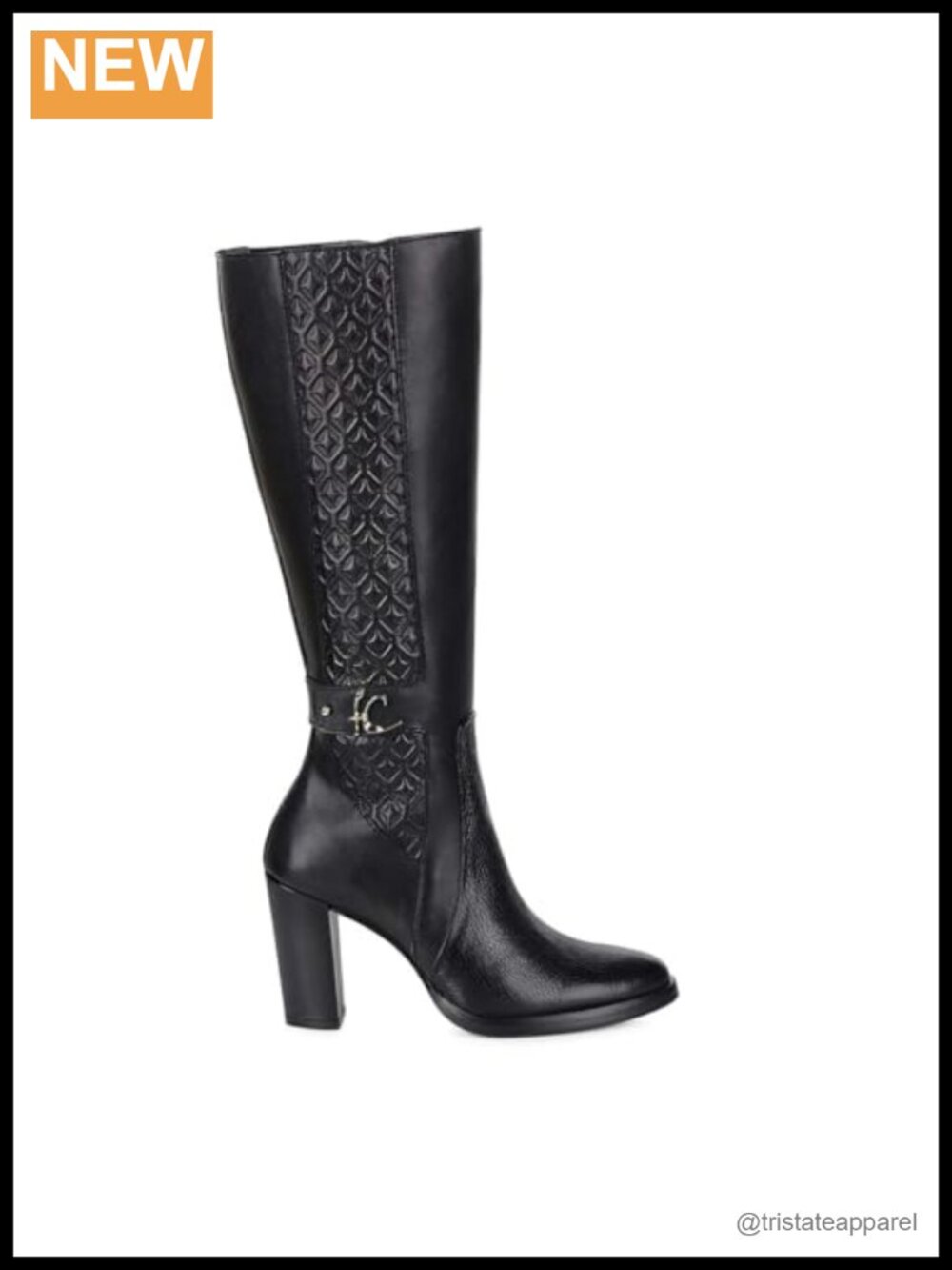 Genuine Deer Leather Women's Mid-Calf Boots Side Zipper Block Heel